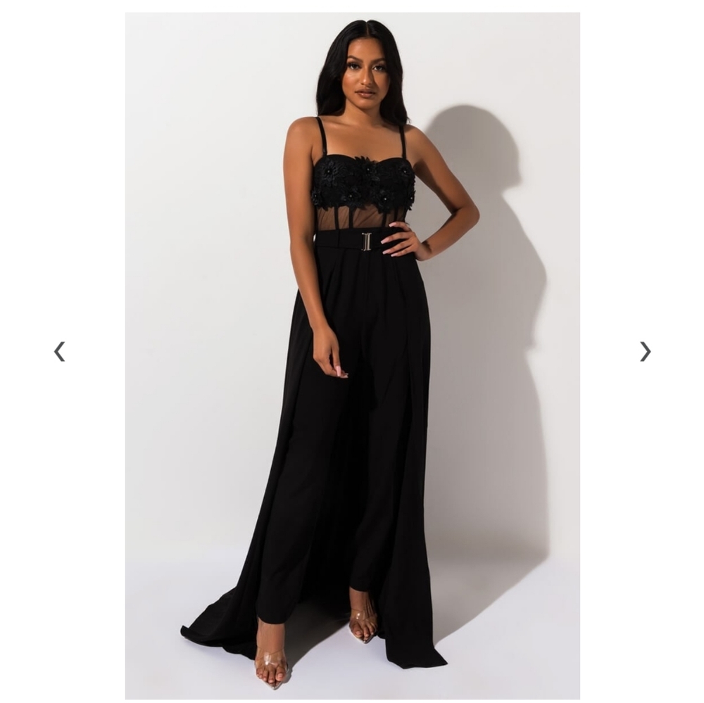 Caped Jumpsuit